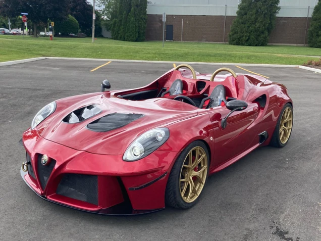 Alfa 4C: Speedster Concept